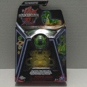 Bakugan Special Attack‎ Mantid Action Figure - Green and Yellow